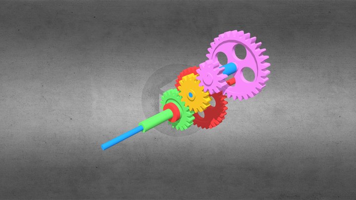 Levai's Epicyclic Planetaries "F" Type – Modello 3D gratuito STL