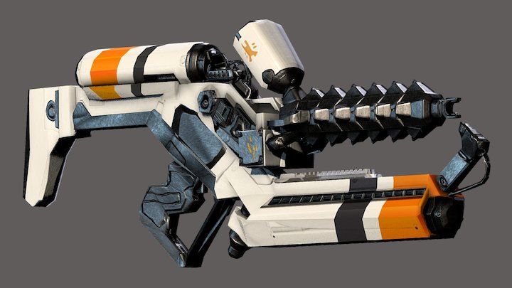 District 9 Arc Thrower 3D Model