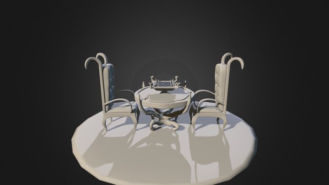 Evil chess 3D Model