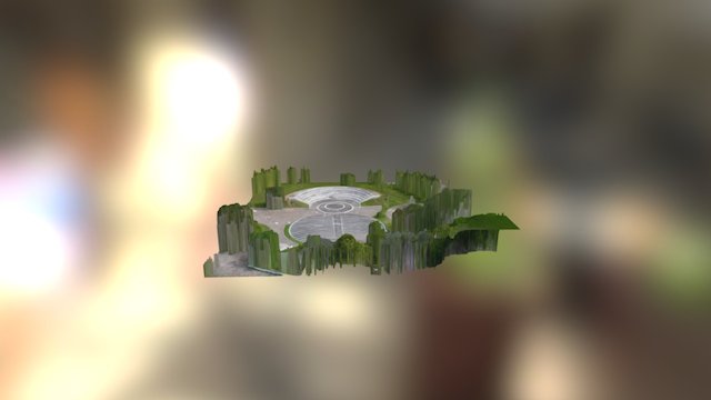 Praça Direto 3D Model
