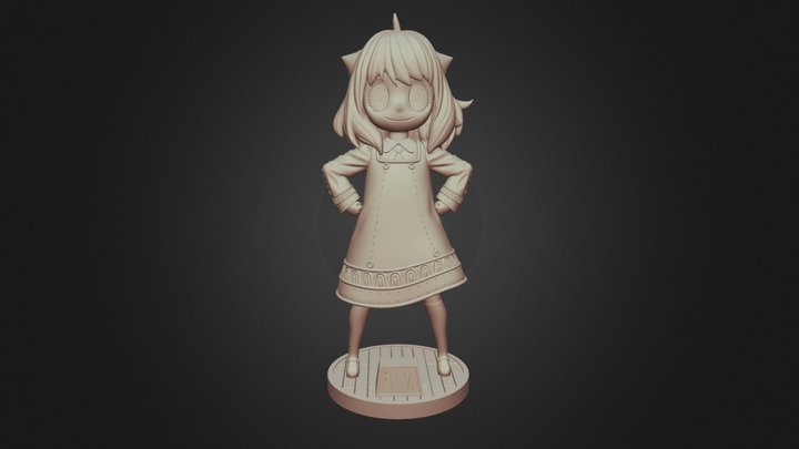 ANYA FORGER 3D Model