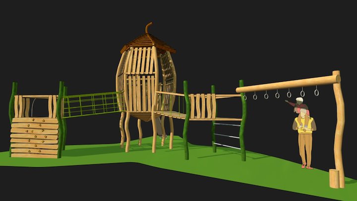 Saltdean Acorn 3D Model