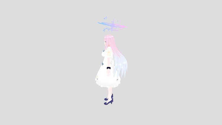 聖園ミカ 3D Model
