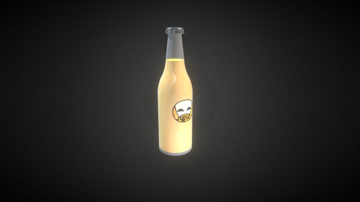 A bottle juice 3D Model