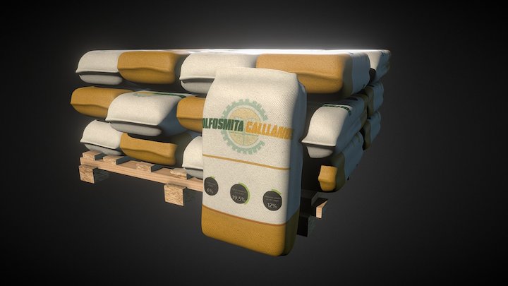 Calizas del Llano. 3D Model
