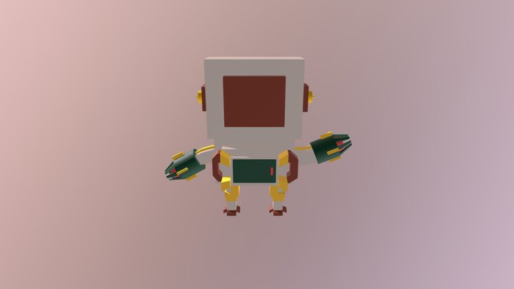 Robot Bro 3D Model