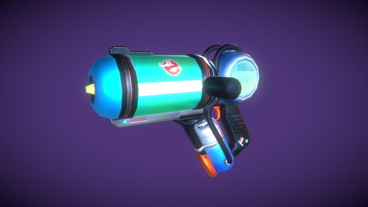 Water HandGun 3D Model