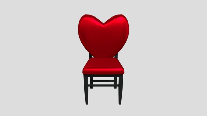 Heart Chair 3D Model