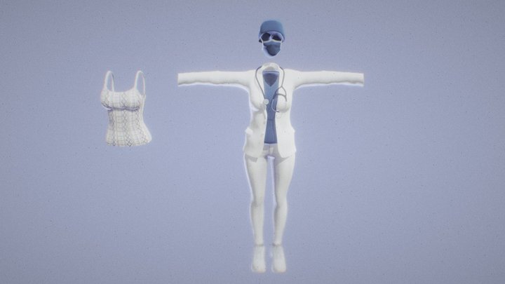 Doctor Suit 3D Model