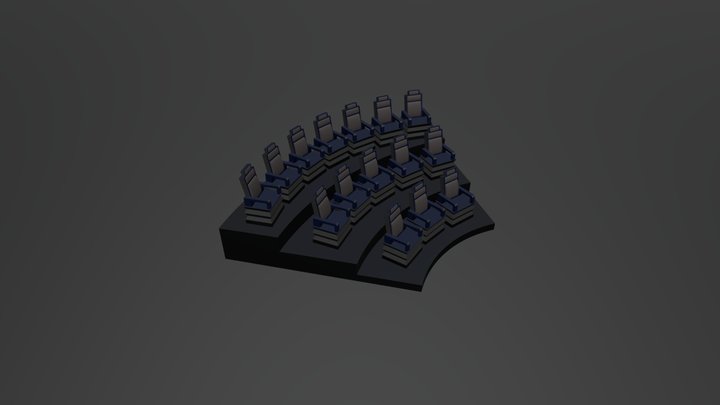 VR CINEMA 3D Model
