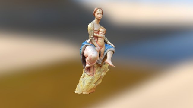 Fotogrametría Madame Napolitana 3D Model