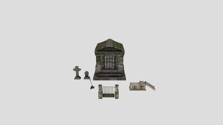 Graveyard 3D Model