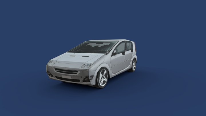 Smart ForFour 3D Model