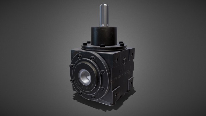 Winkelgetriebe 3D Model