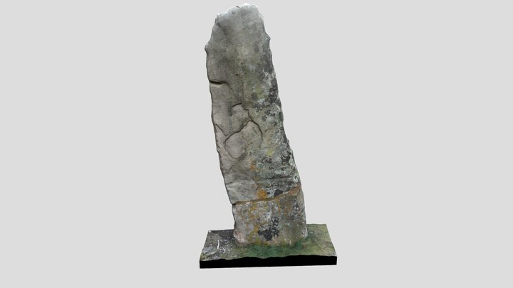 Menhir "Cabezudo" (Valdeolea, Cantabria) 3D Model