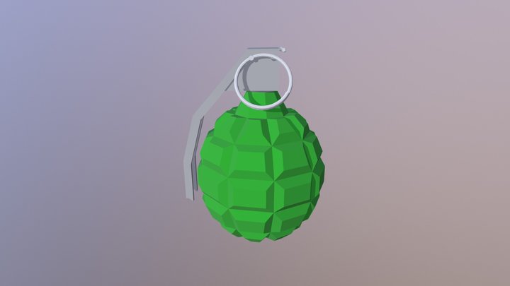Grenade 3D Model