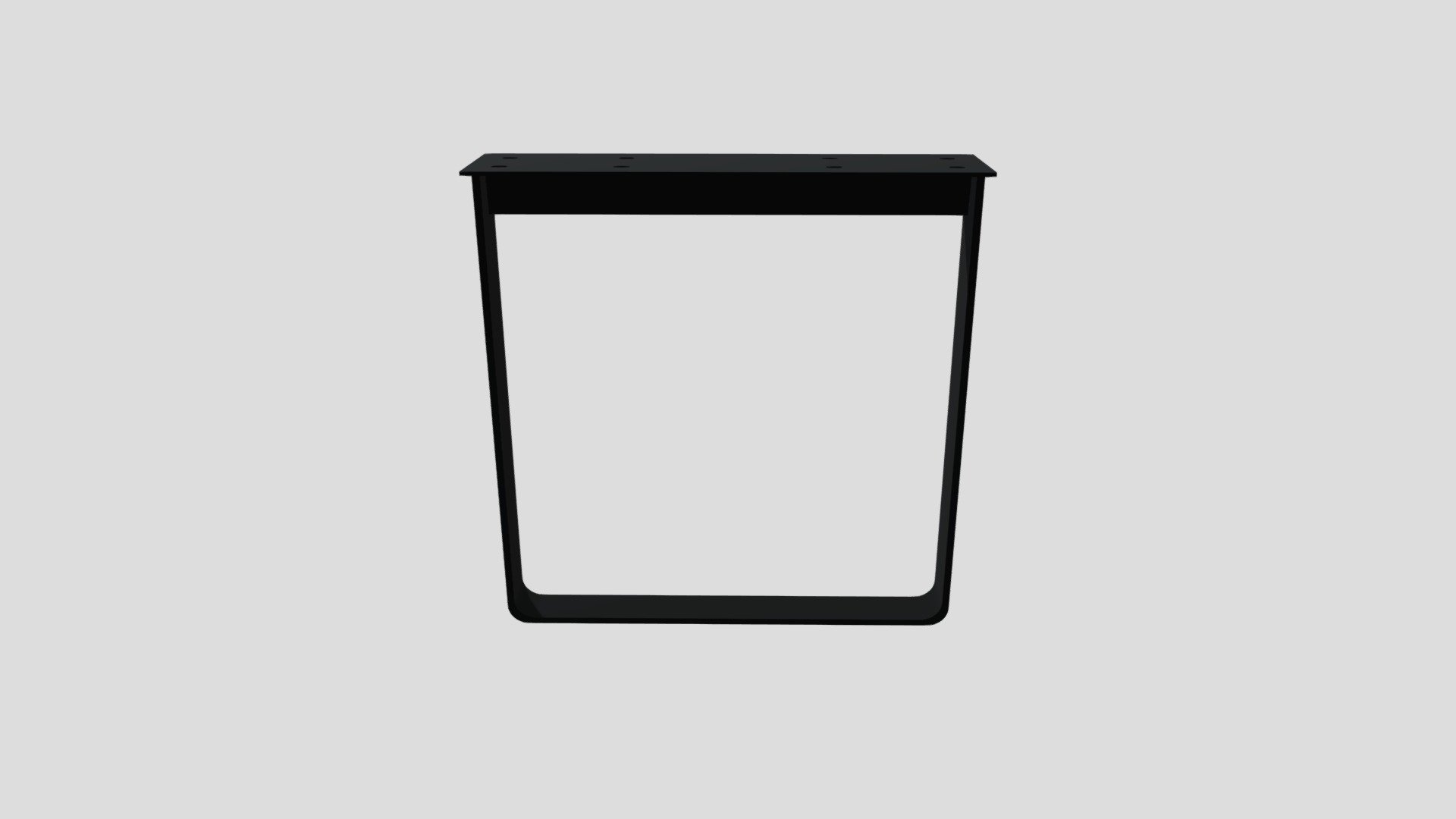 スチール 口型ラウンド脚 — Sketchfab embed 3D viewer