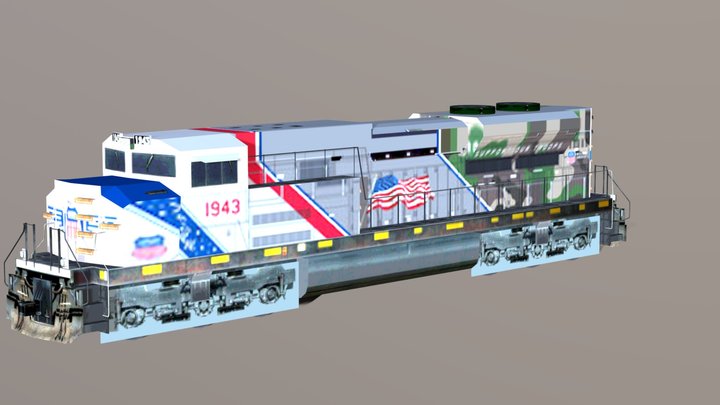 emd sd70ace union pacific 1943 2005 2023
