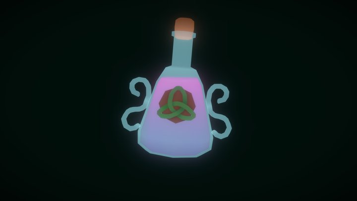Potion of Spiorad Fiadhaich +1 3D Model