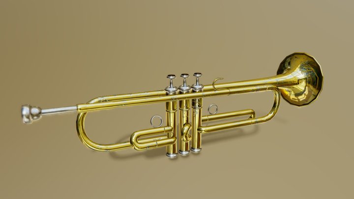 Trumpet 3D Model