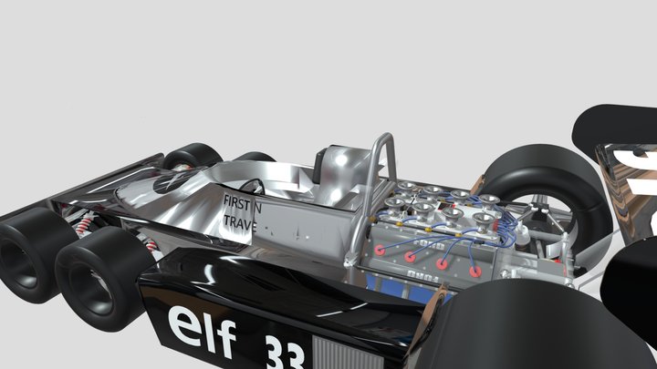 Tyrrell P34 Type B - an iconic F1 – Modelo 3D gratuito STL