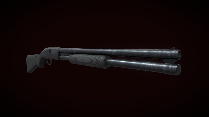 Mossberg 500 3D Model