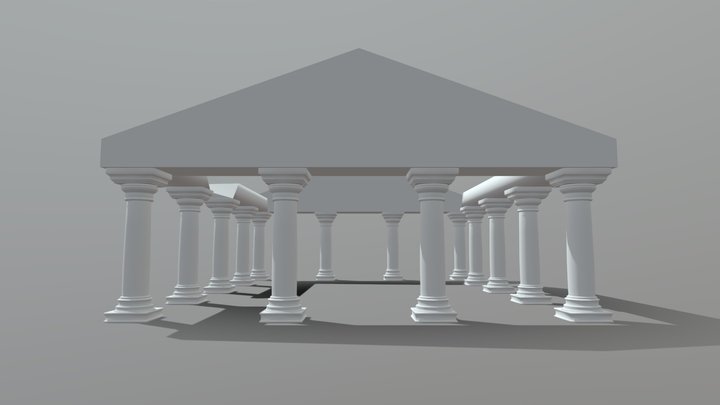 temple 3D Model