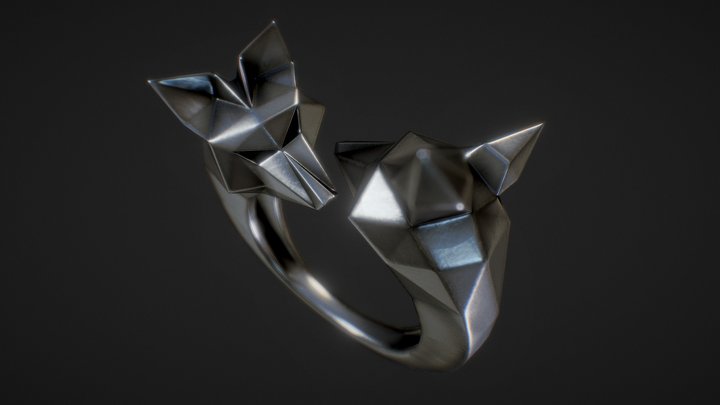 Fox ring 3D Model