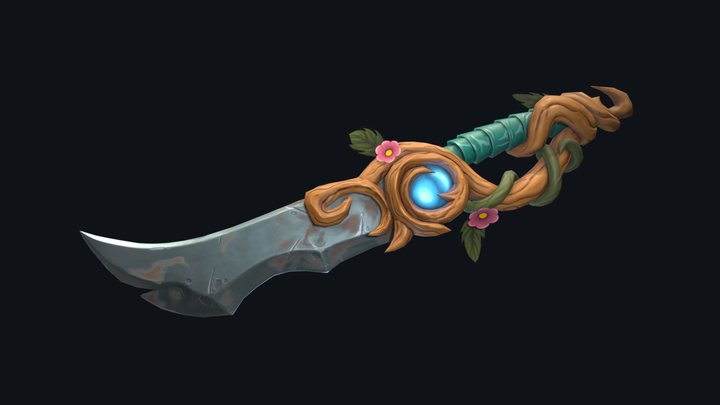 Order of the Forest Sword 3D Model