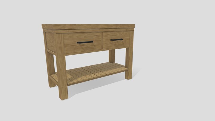 Bathroom cabinet 3D Model