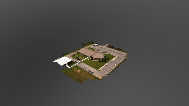 Church 2 Simplified 3d Mesh 3D Model