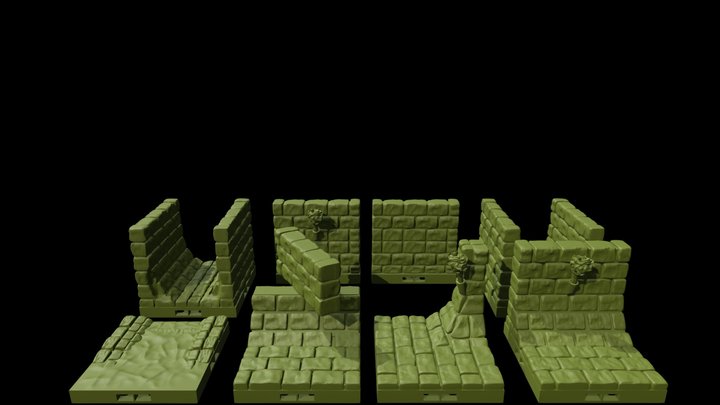 Sewer Essentials Display 3D Model