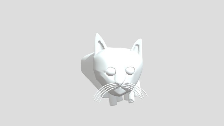 貍奇貓 3D Model
