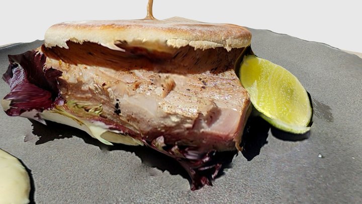 Prego de atum 3D Model