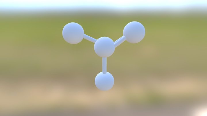formaldehyde 3D Model