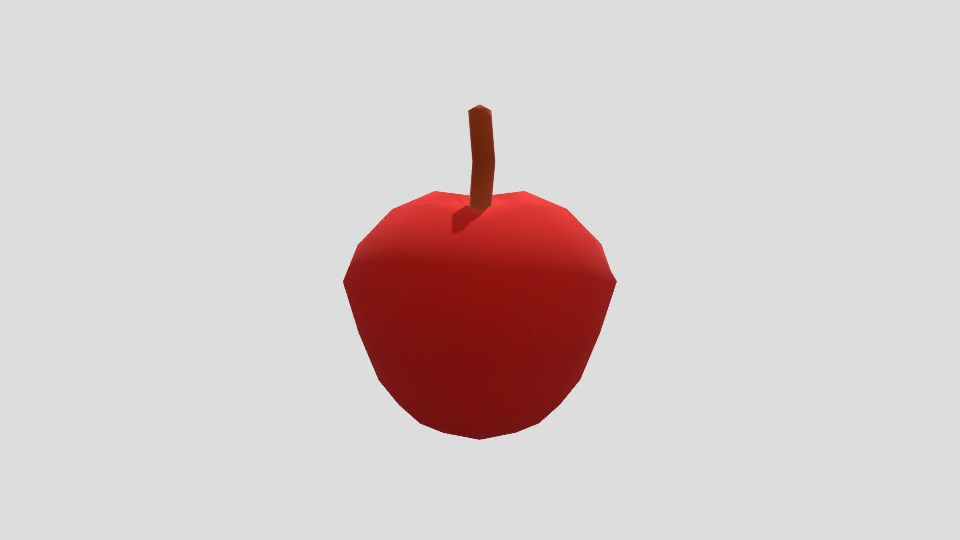 Lowpoly Apple [FREE]