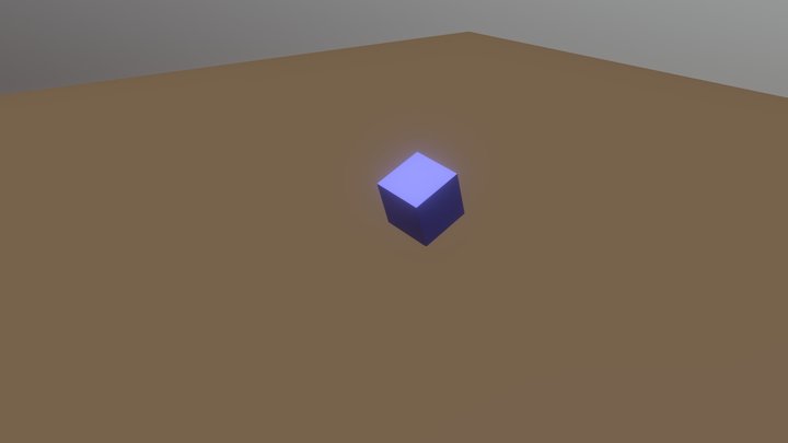 Sliding Cube 3D Model