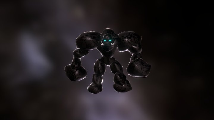 Golem Texture Test 3D Model