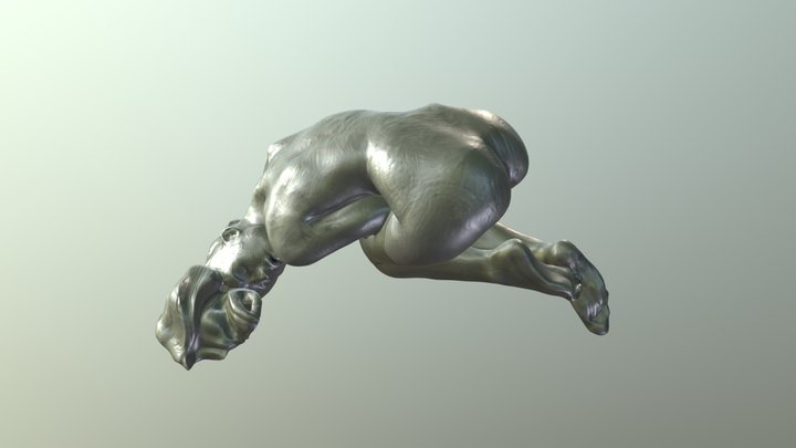 study after Rodin, danaide06 3D Model