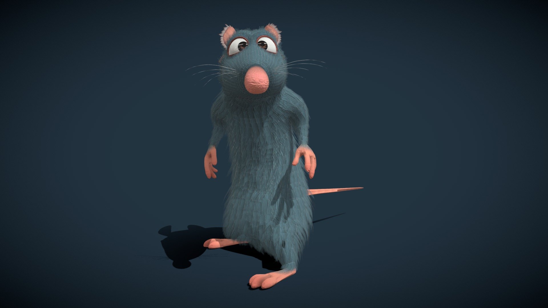 Remy - Ratatouille (@jacobq1004) model [3dd86f9] by Download Free - Quintana 3D Jacob