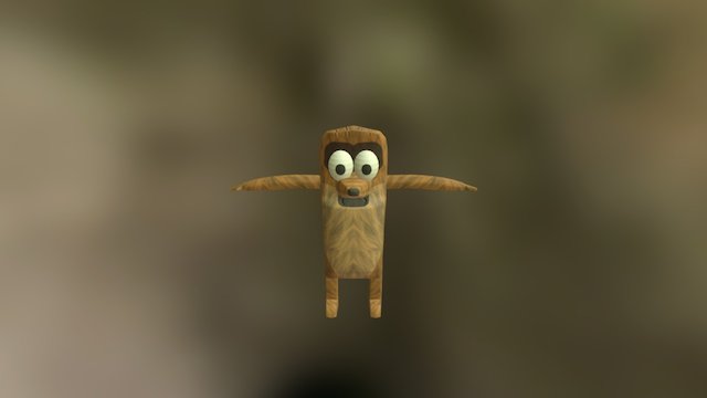 Rigby 3D Model