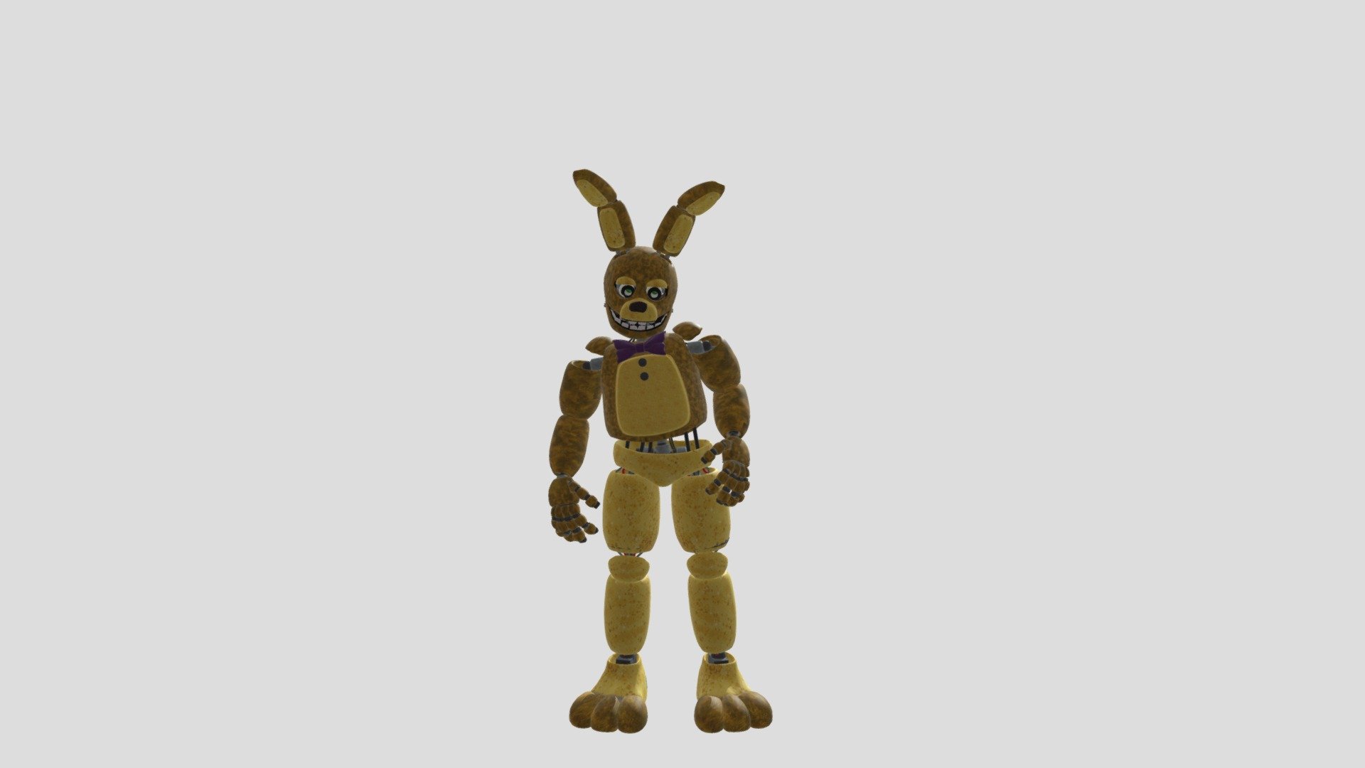 Spring Bonnie - Download Free 3D model by dwall8611 [3dd985f] - Sketchfab