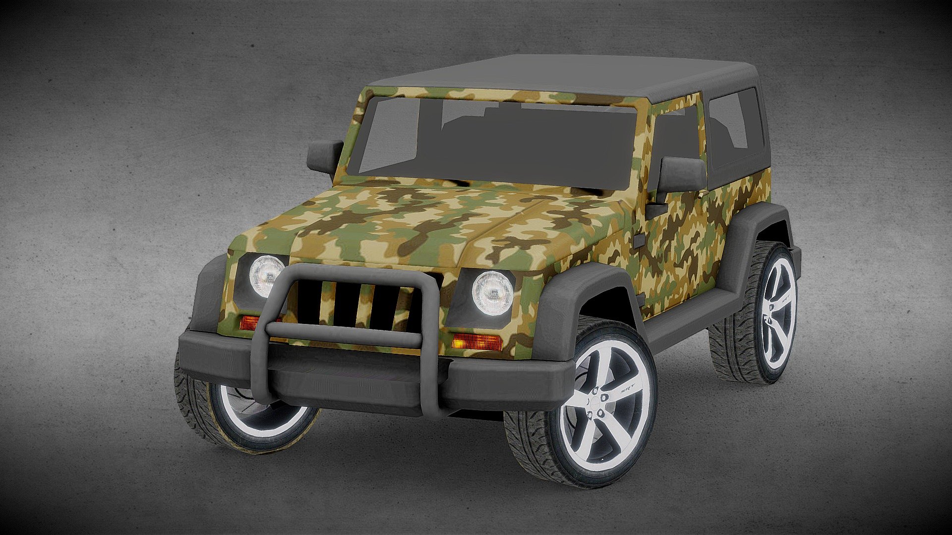 thar 4x4 - Download Free 3D model by M.Rehman (@rehman37) [3dd9c09 ...