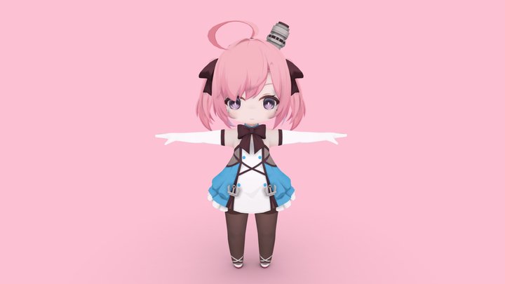 USS Saratoga of azure lane – Free 3D Model STL