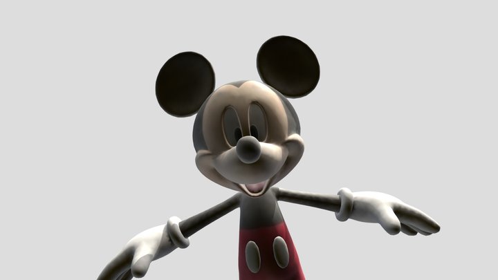 Abandoned Mickey from fnati – Modello 3D gratuito STL