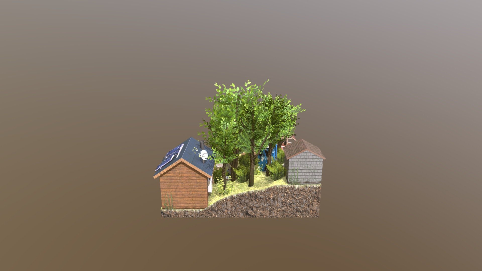 Diorama Forest Loner