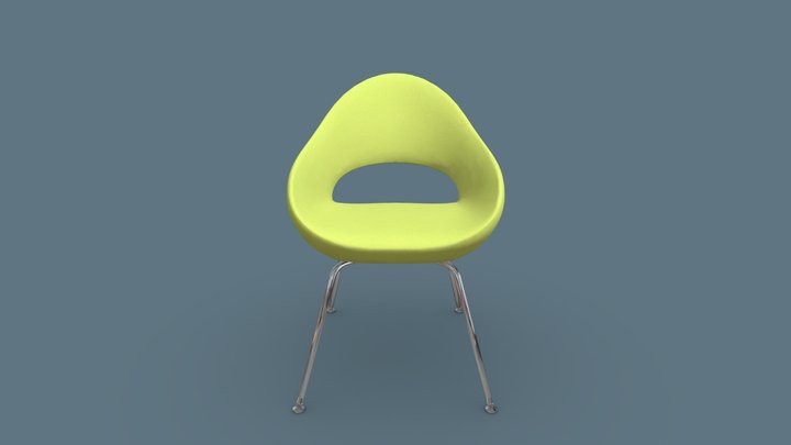 Artifort Shark | Four-legged Chair 3D Model