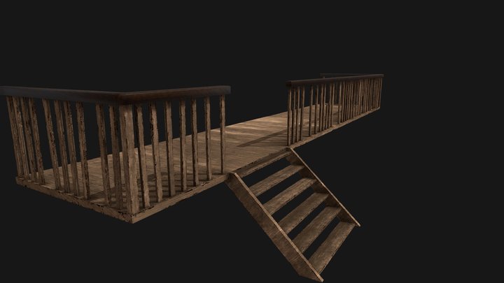 Terrace, Терраса 3D Model