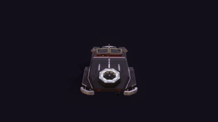 Classic car 3D Model