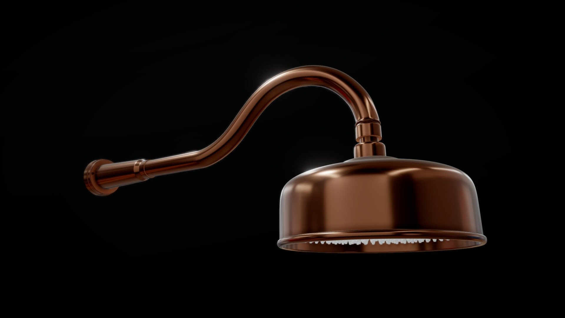 Chuveiro de Parede Rose Gold - B07002RG